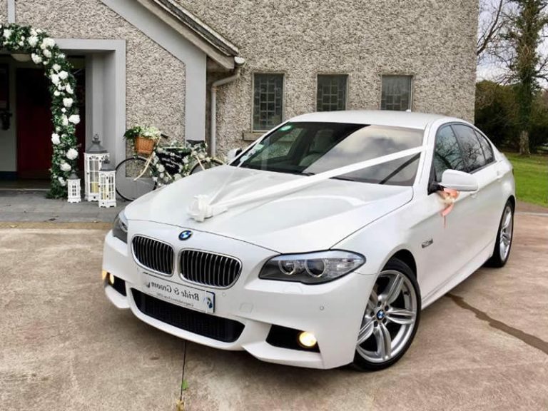 BMW F10 Wedding Car
